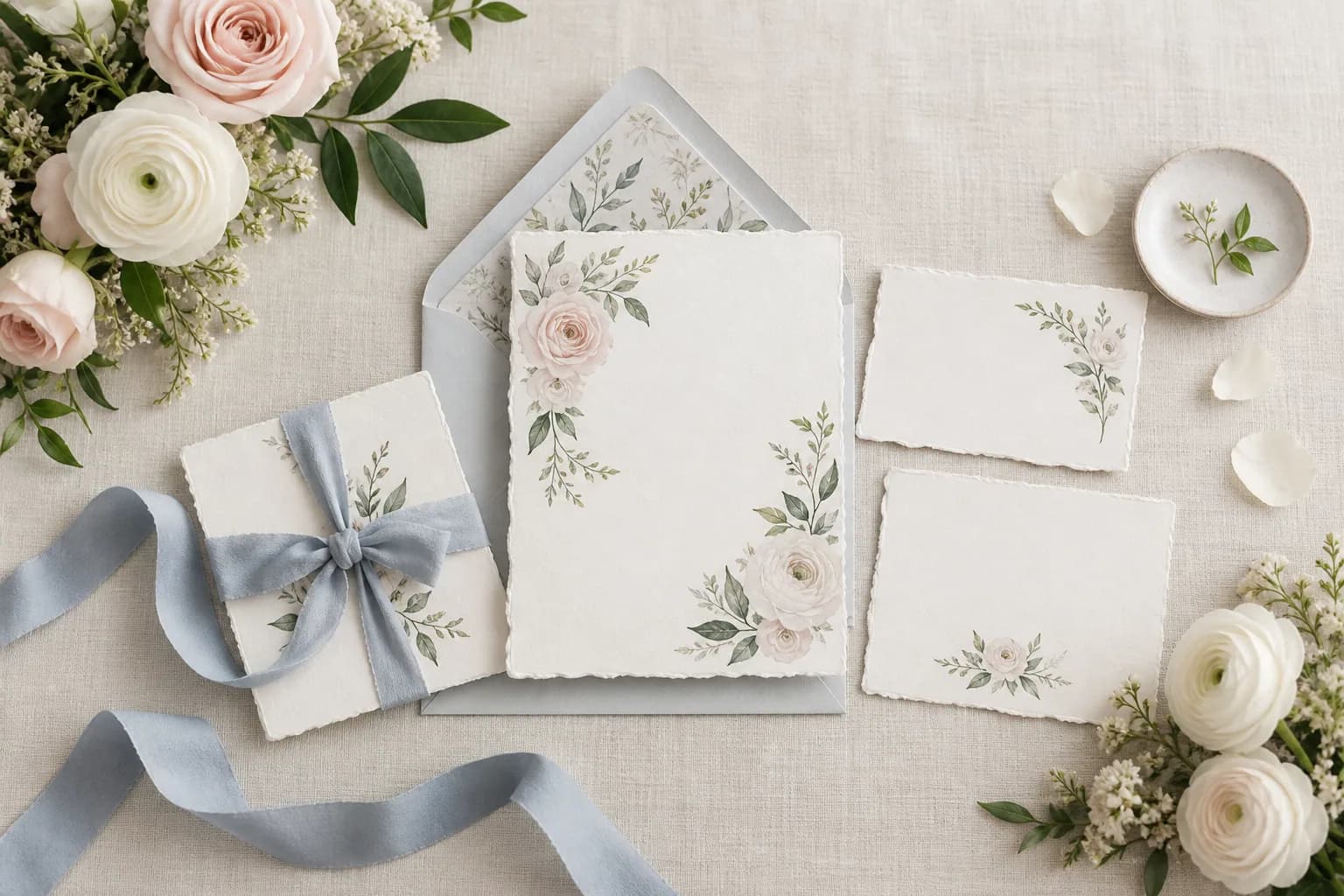 Estilo vintage para una invitación de boda
